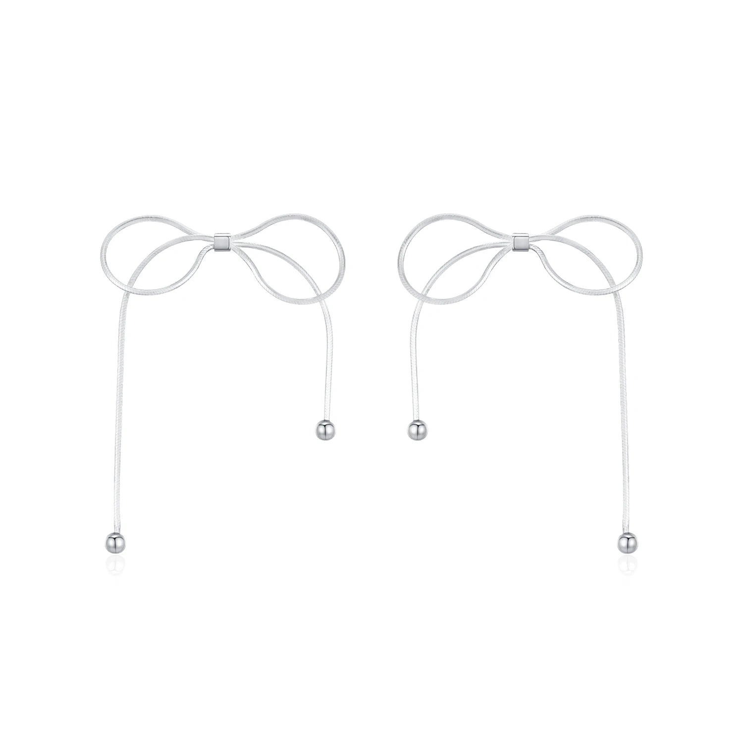 Bowknot Stud Earrings - Valentine's Day