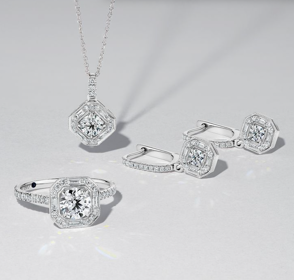 Moissanite jewelery