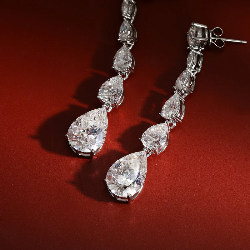 Yellow Water Drop Earrings