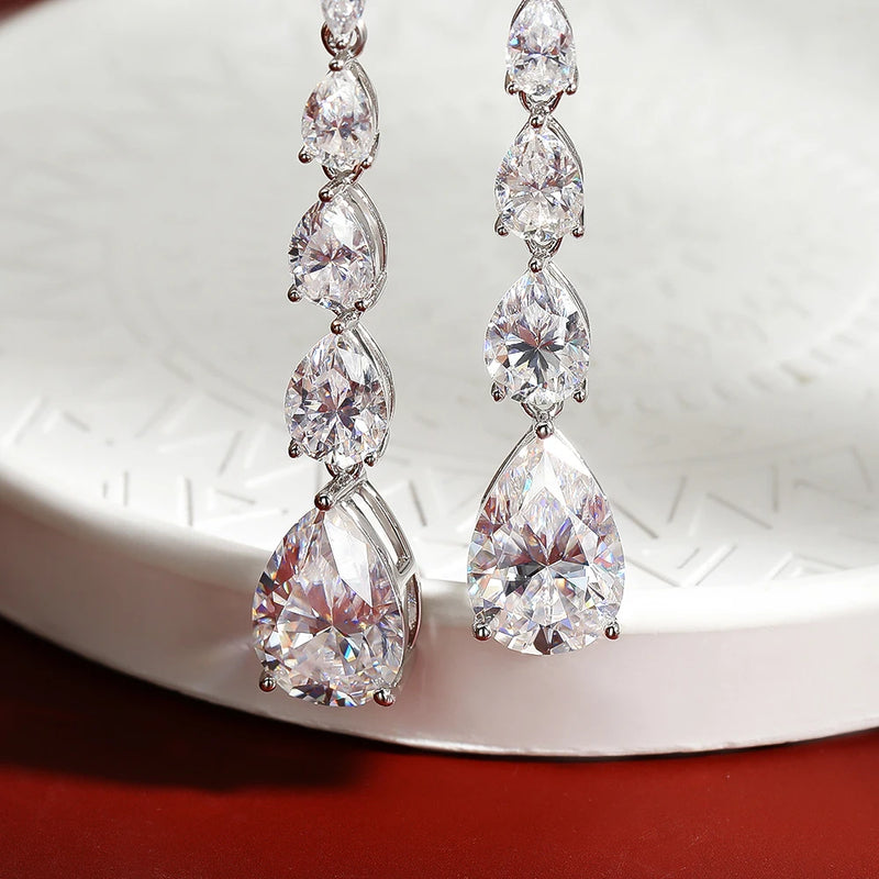 Yellow Water Drop Earrings