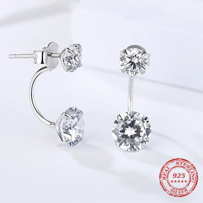 Cubic Zirconia Ear