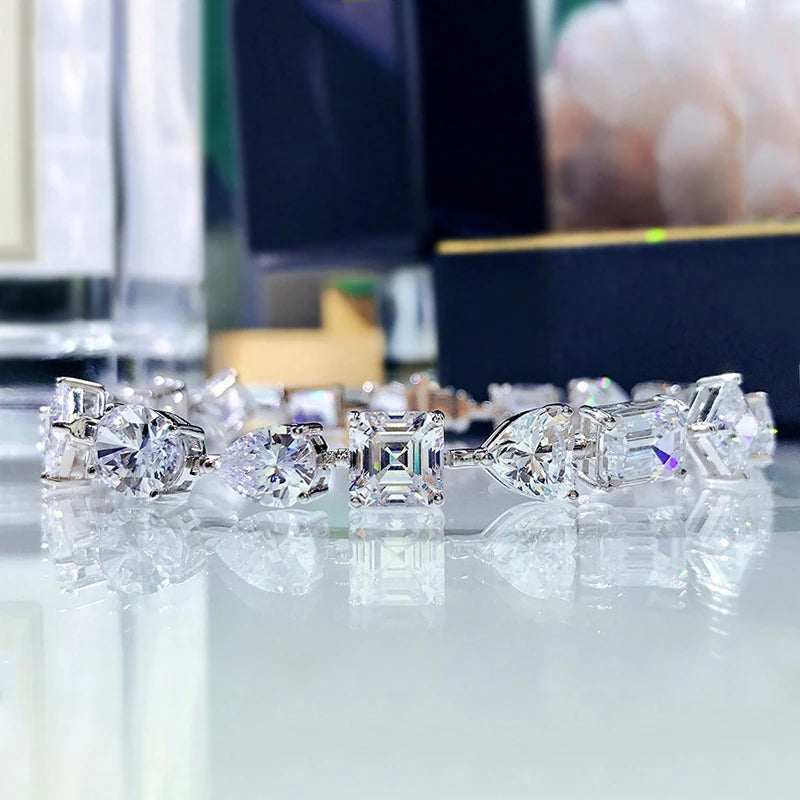 Full Moissanite Bracelet