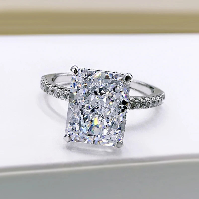 Aquamarine Cut Ring