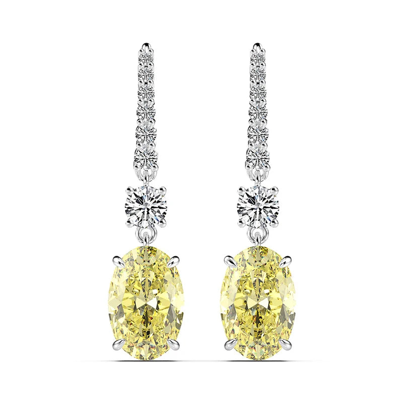Boucles d'oreilles pendantes 7CT 5A 