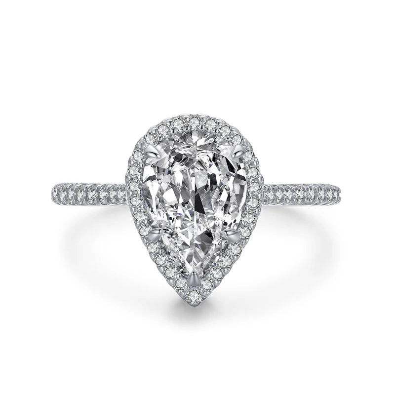 3CT AAAAA Wedding Ring