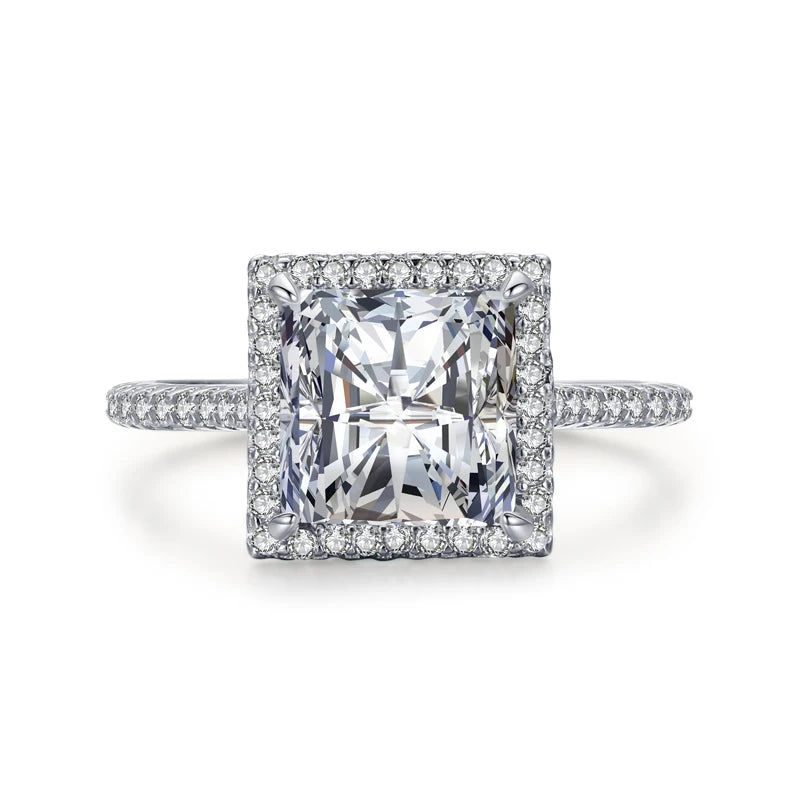 3CT AAAAA Wedding Ring