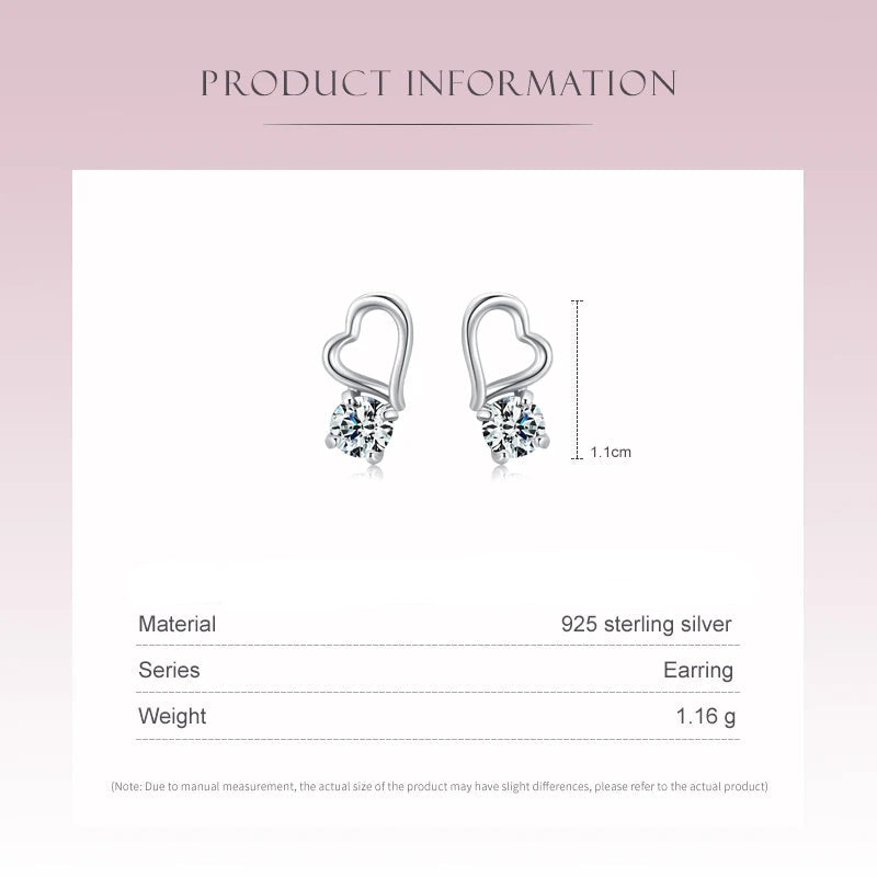 Lovely Heart Earrings