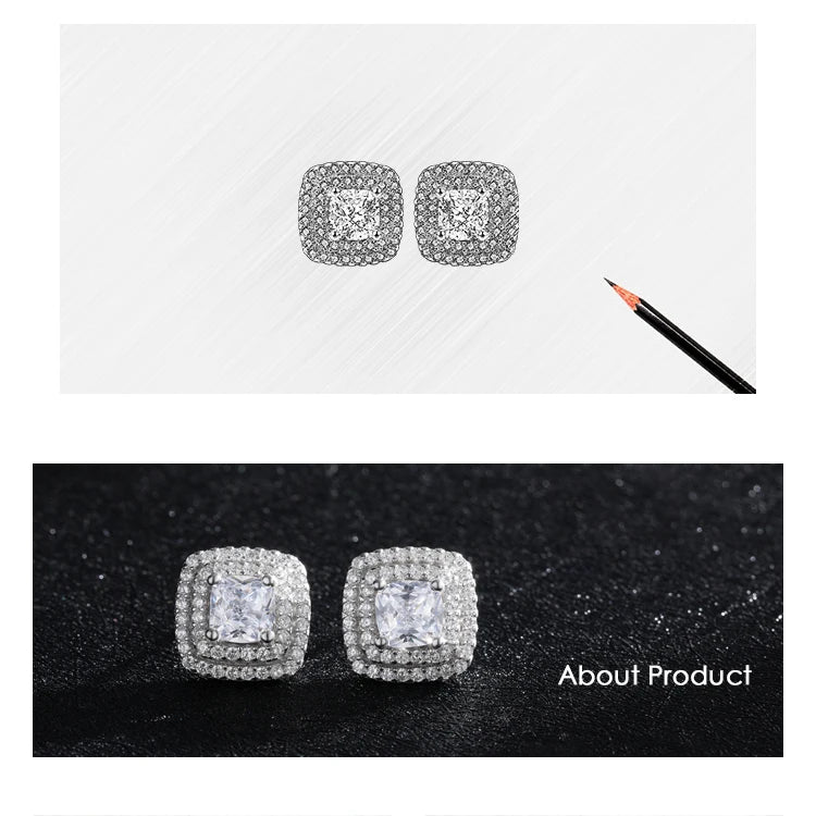 Square Earrings