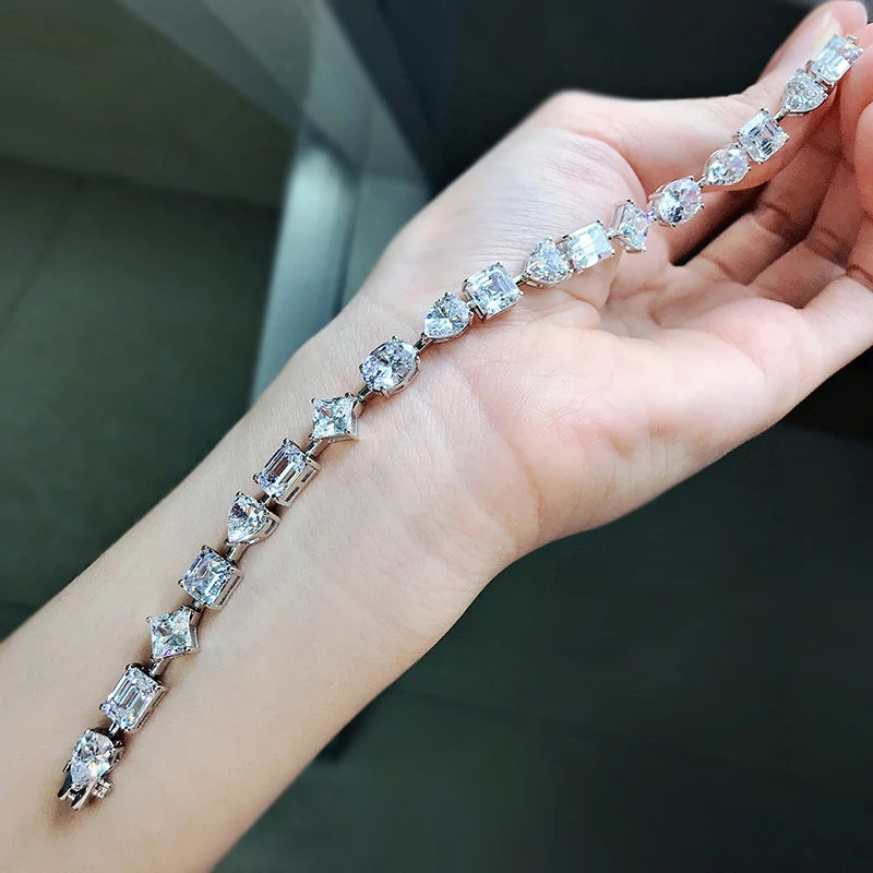 Full Moissanite Bracelet