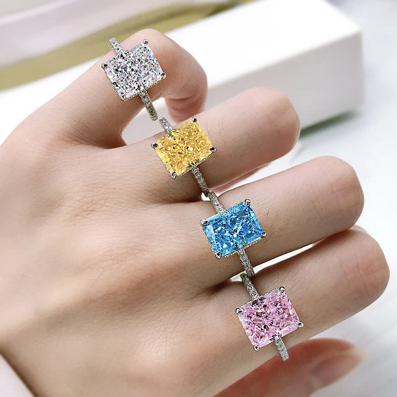 Aquamarine Cut Ring