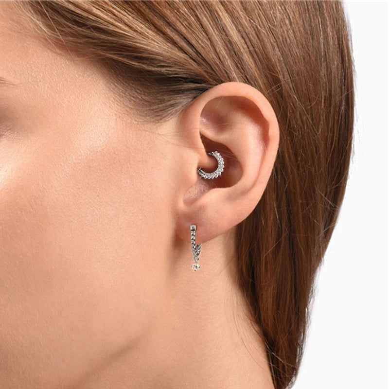Silver Hoop Earrings