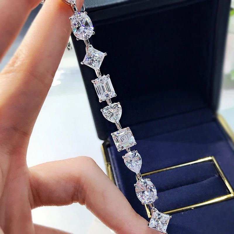 Full Moissanite Bracelet