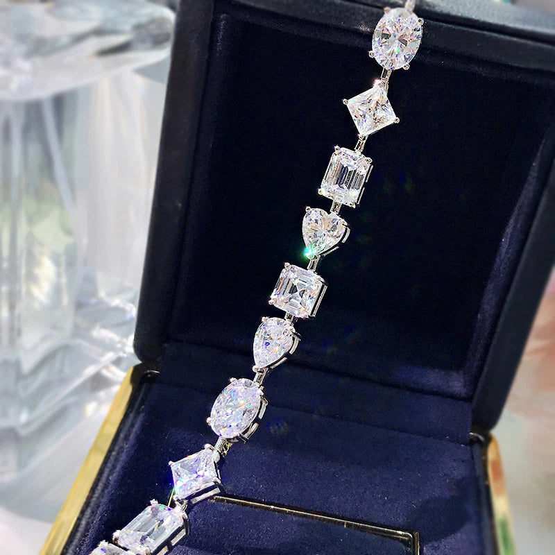 Full Moissanite Bracelet