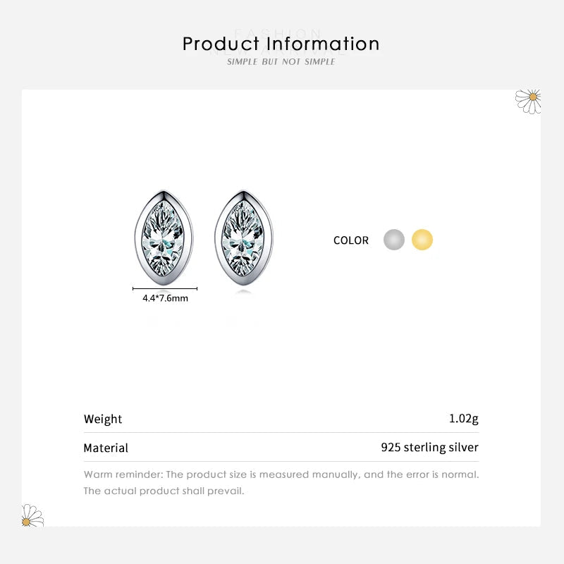 Golden Rhombus Gold Earrings