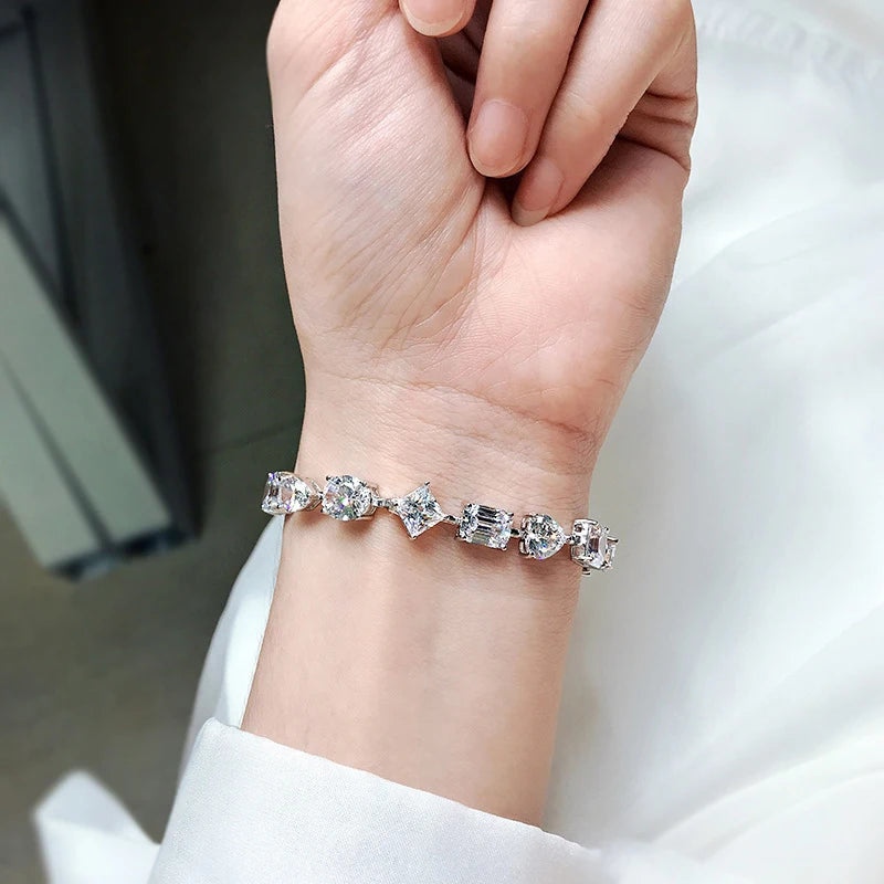 Full Moissanite Bracelet