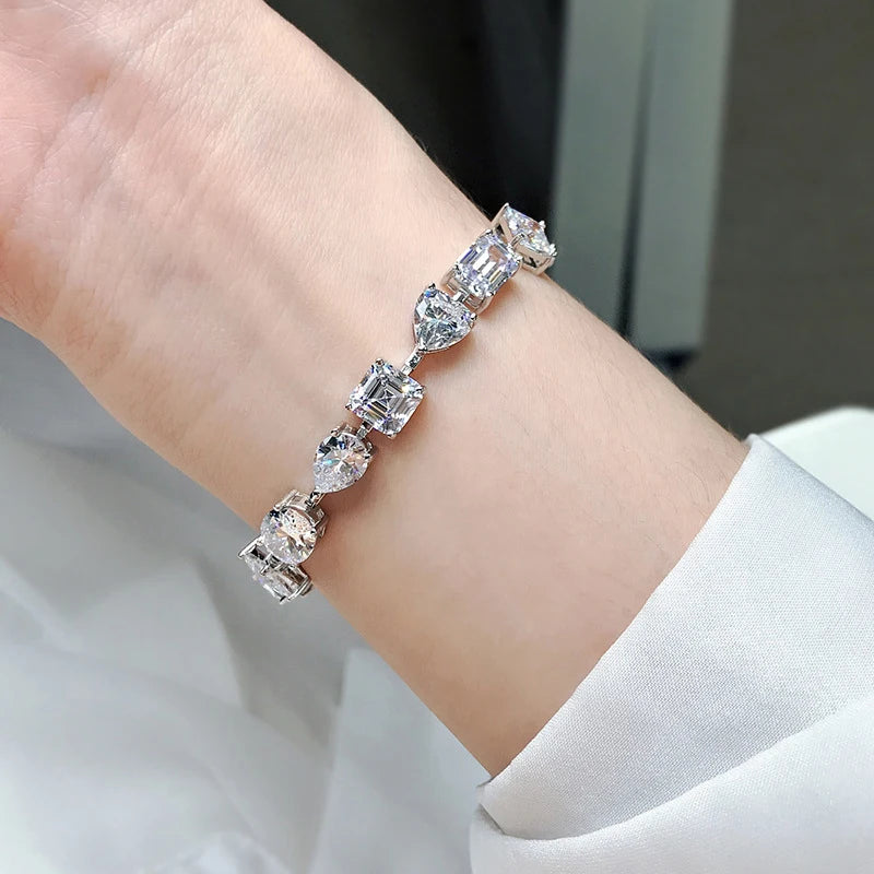 Full Moissanite Bracelet