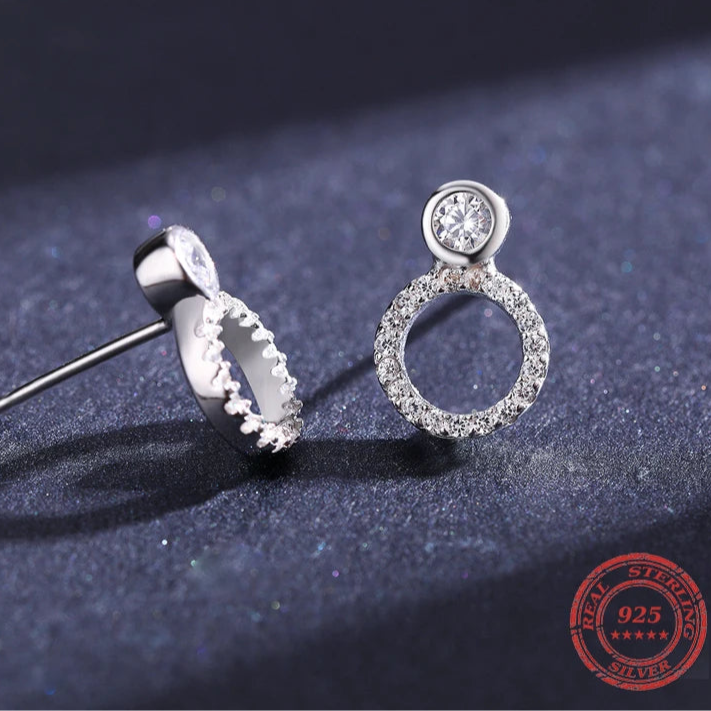Classic Geometric Round Earrings