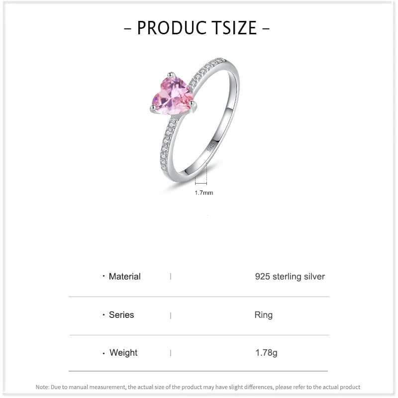 Pink Heart Ring