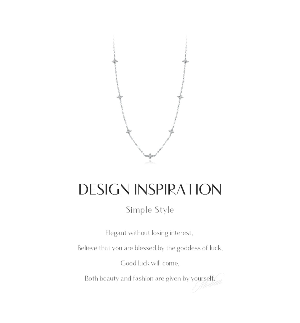 Exquisite Four Leaf Clover Necklace