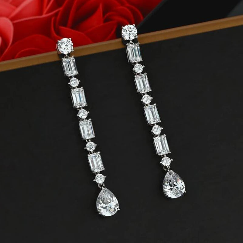 Long Drop Earrings