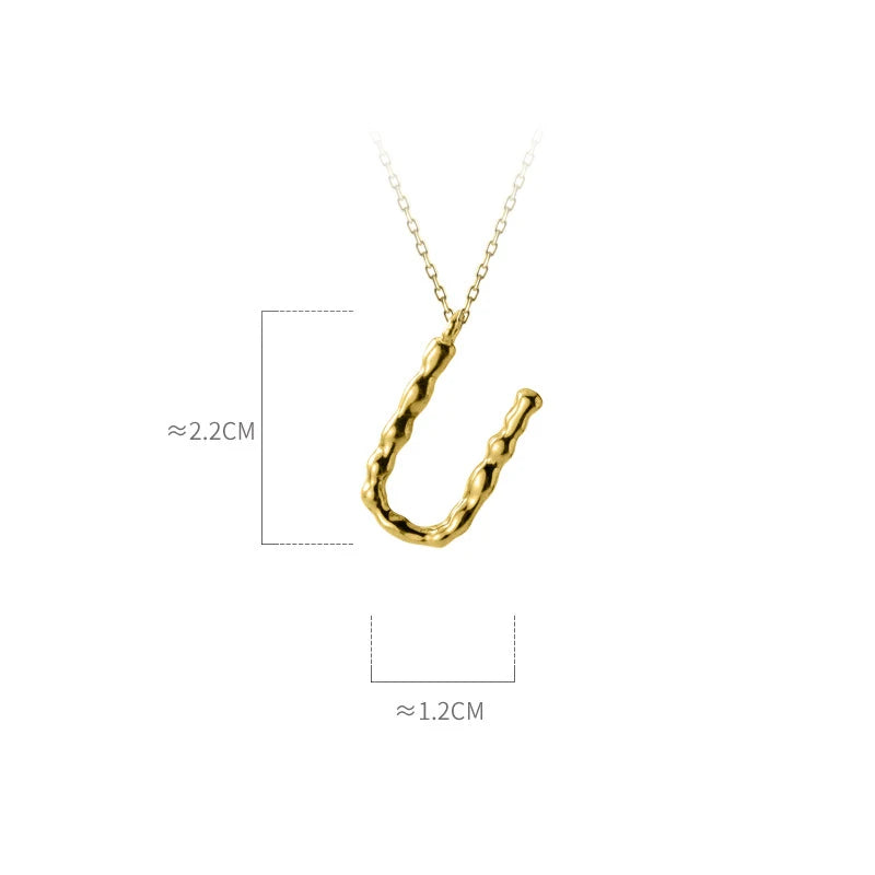 Simple 26 Letters Chain Necklace