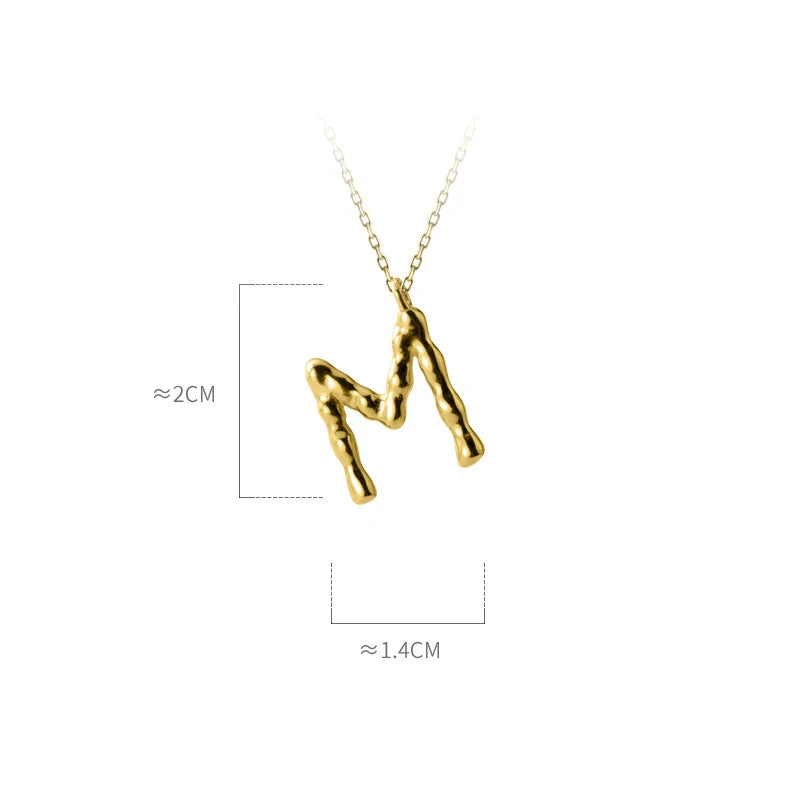 Simple 26 Letters Chain Necklace