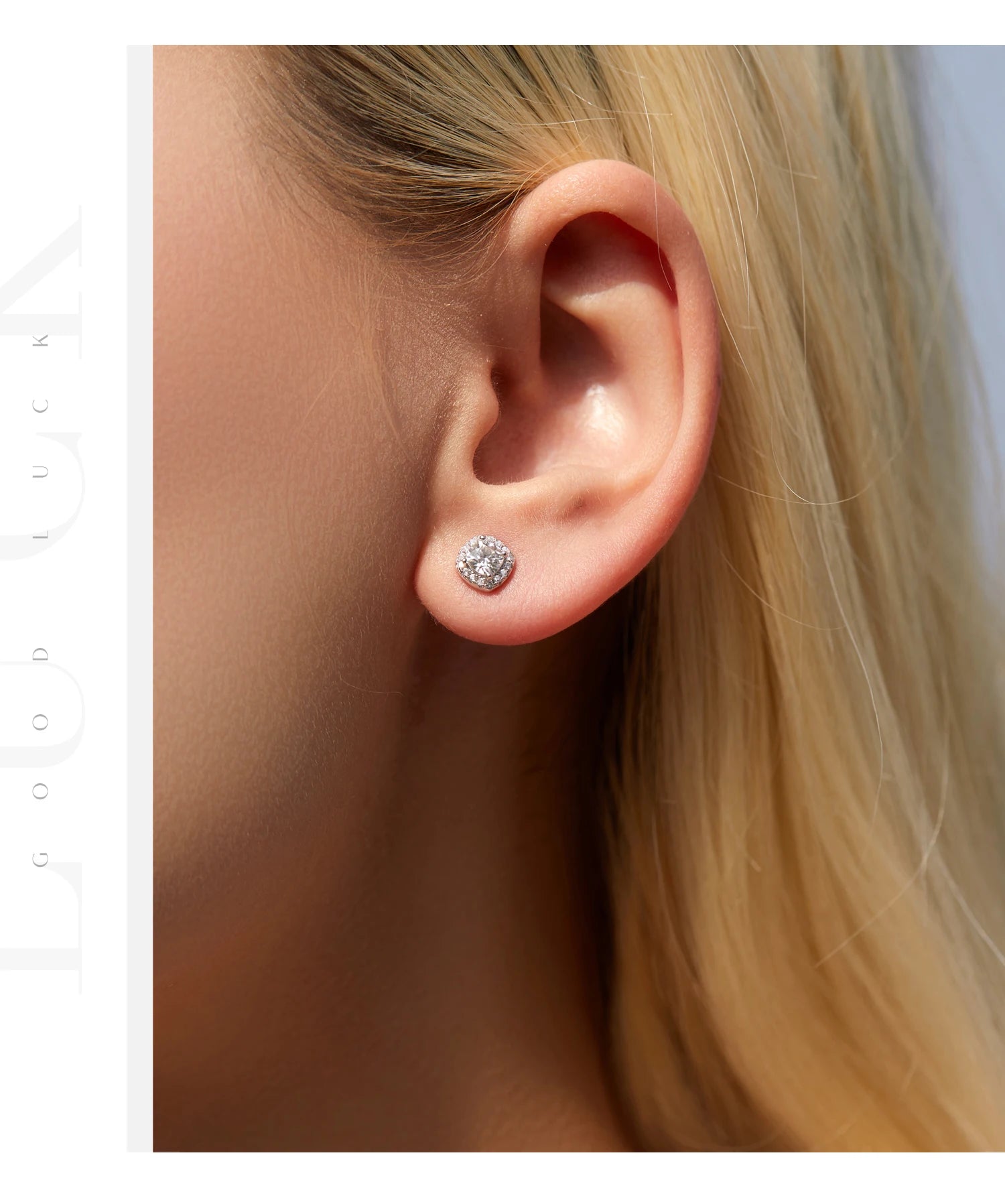 Moissanite Stud Earrings