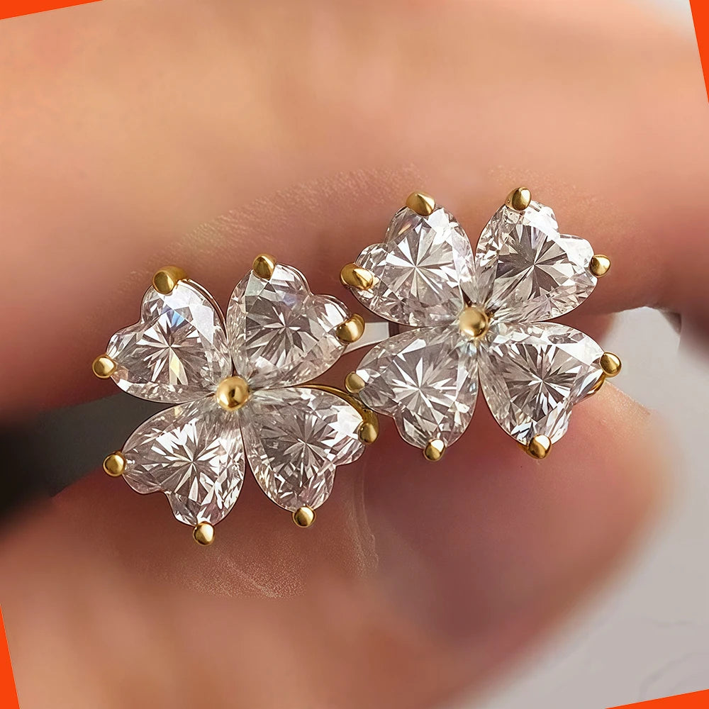 Good Luck Moissanite Earrings