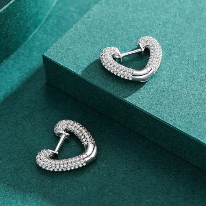 Hearts Ear Buckles