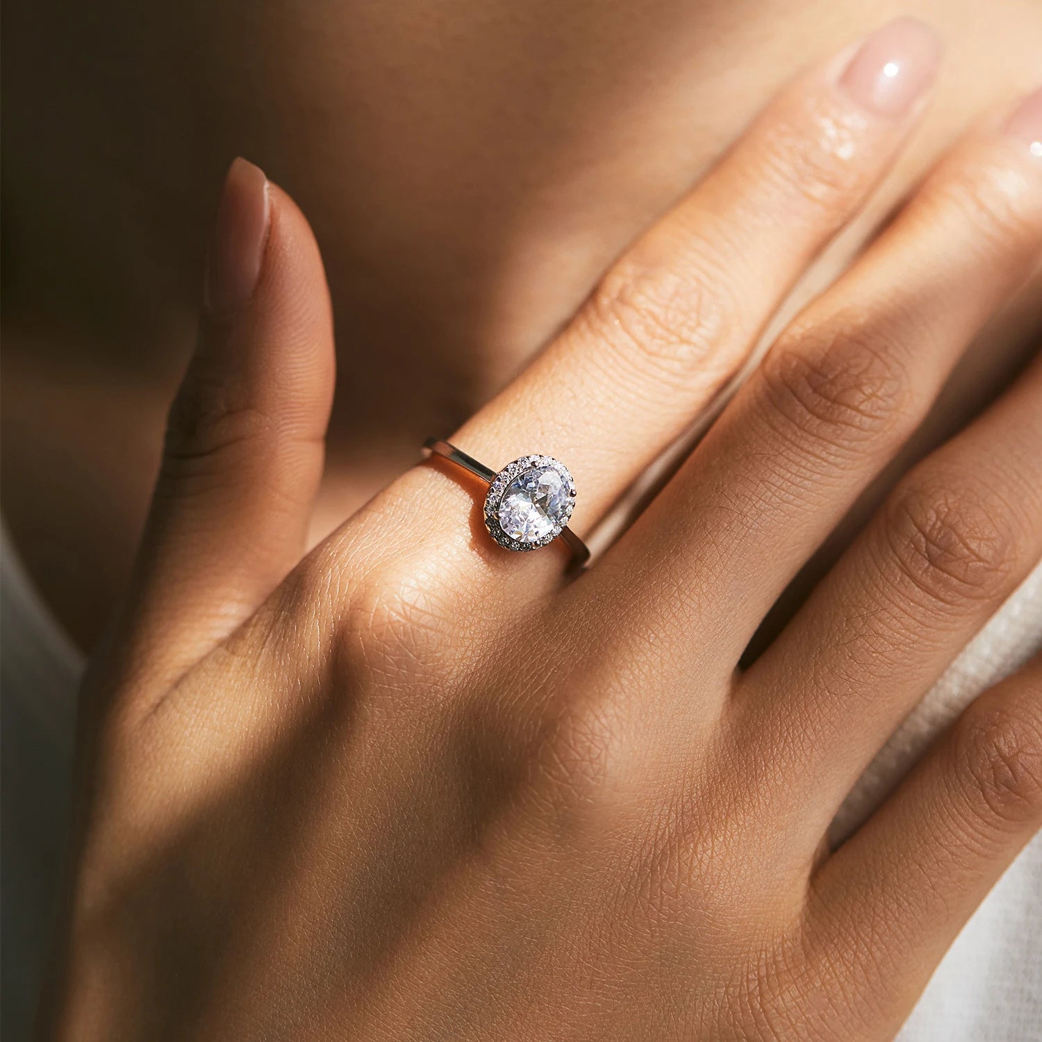 Oval 1CT Ring
