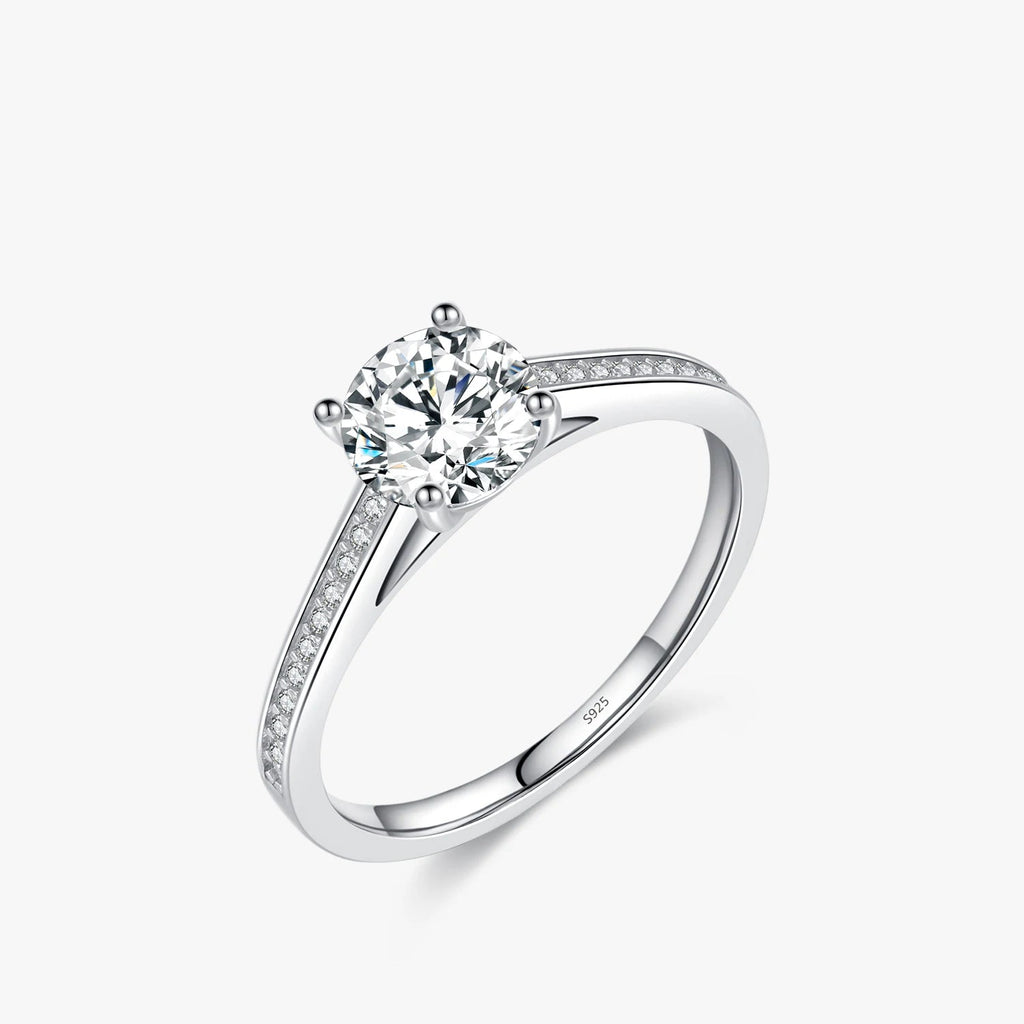 Moissanite Ring