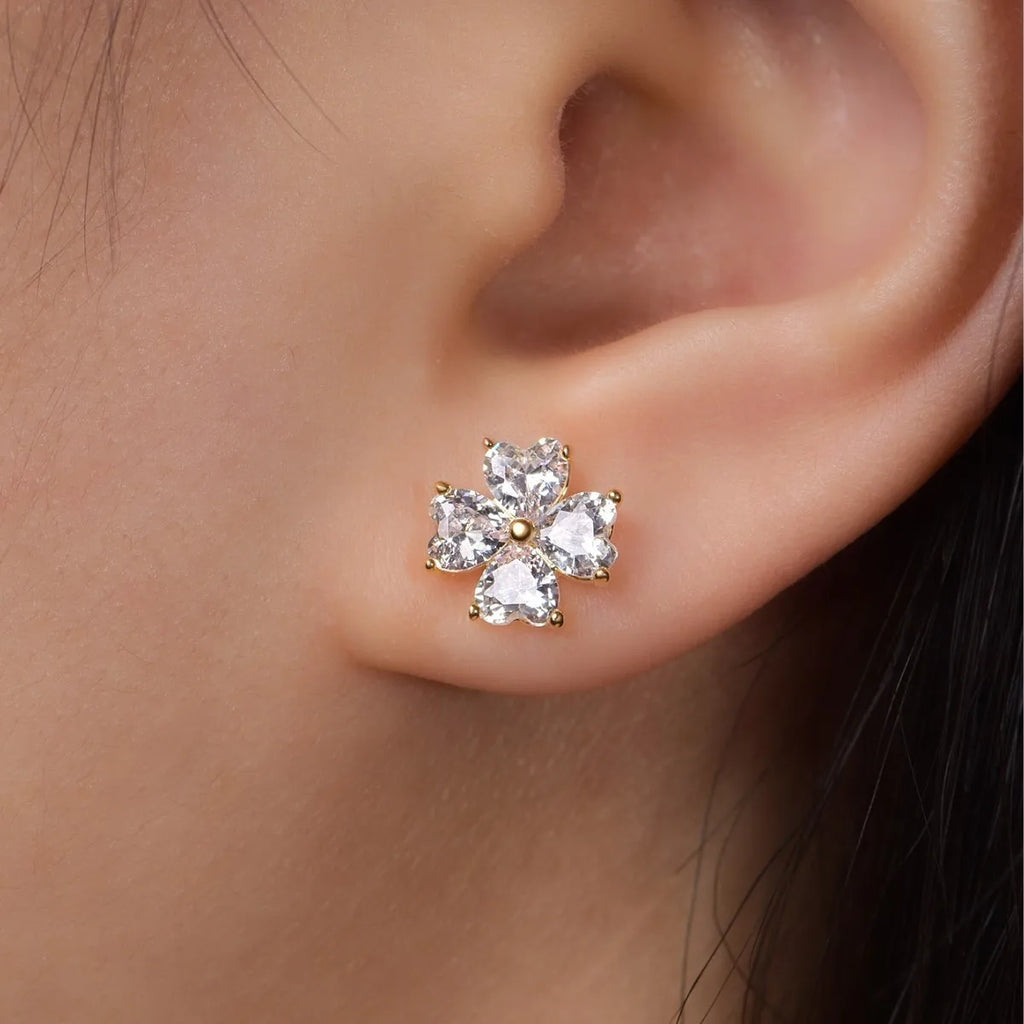 Good Luck Moissanite Earrings