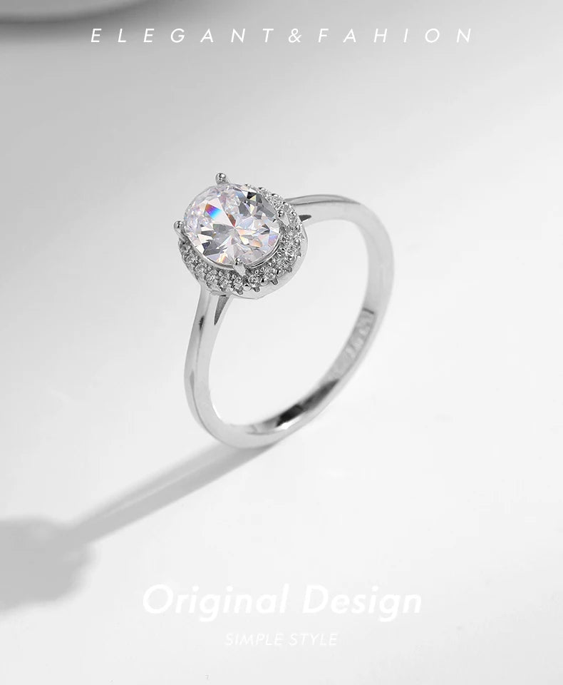 Oval 1CT Ring