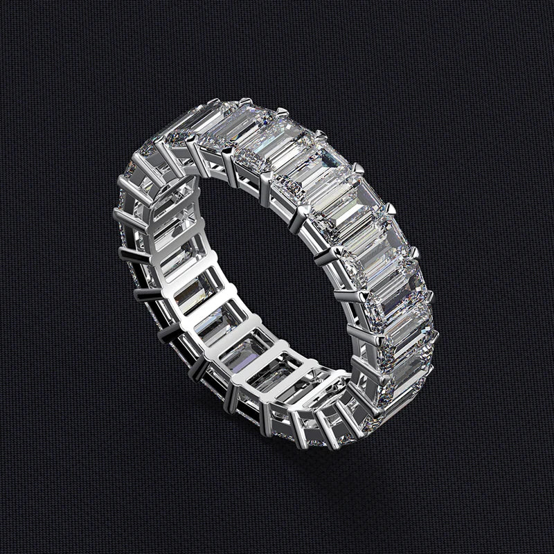 3*5mm High Carbon Diamond Ring
