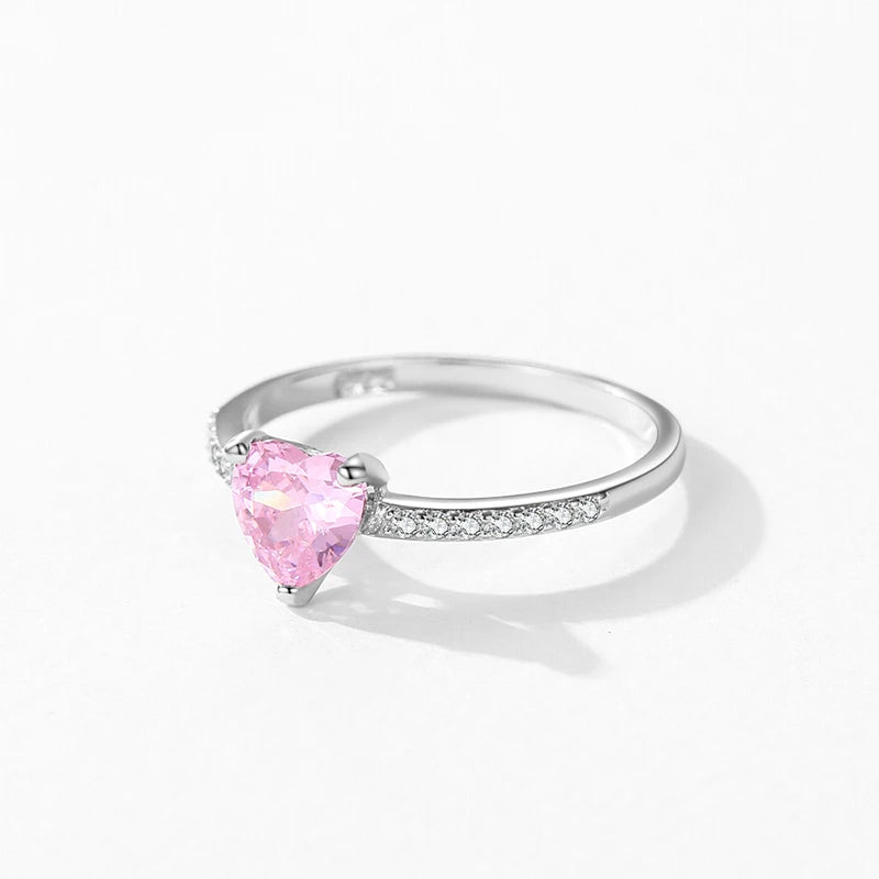 Pink Heart Ring