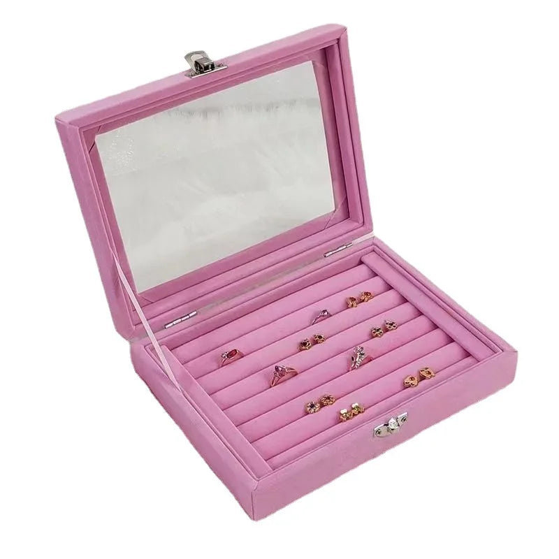 Velvet Rrings Box