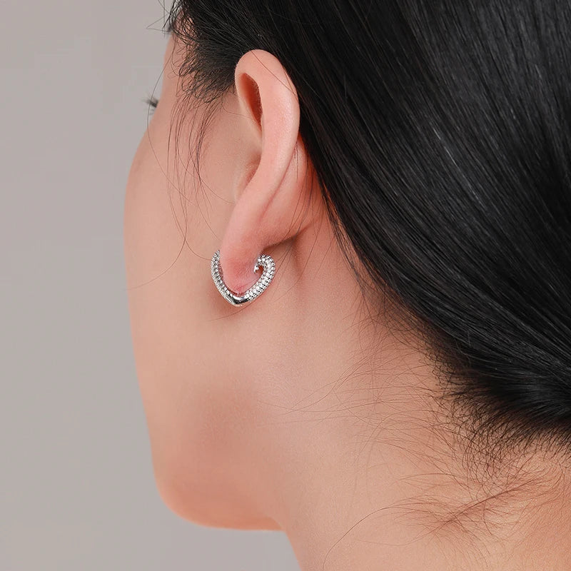 Hearts Ear Buckles