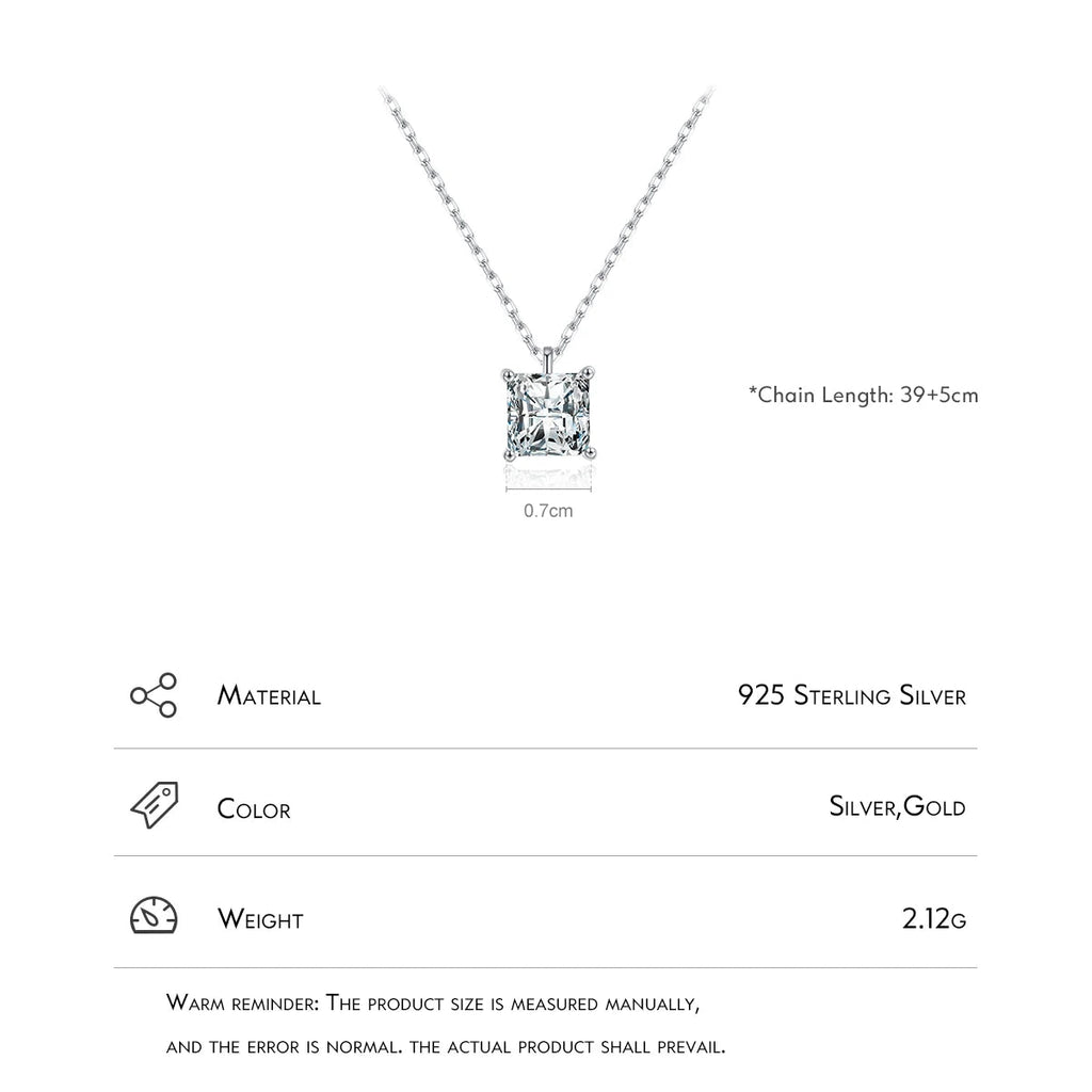Collier carré 