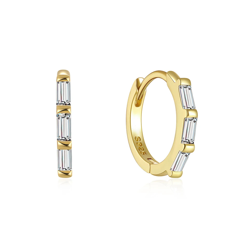 Glossy Hoop Earrings