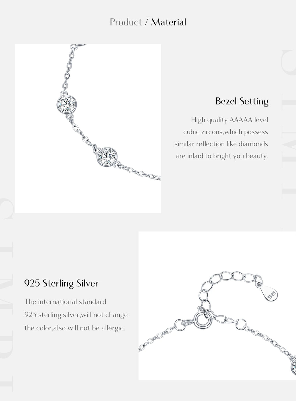 Round Sparkling Bracelet