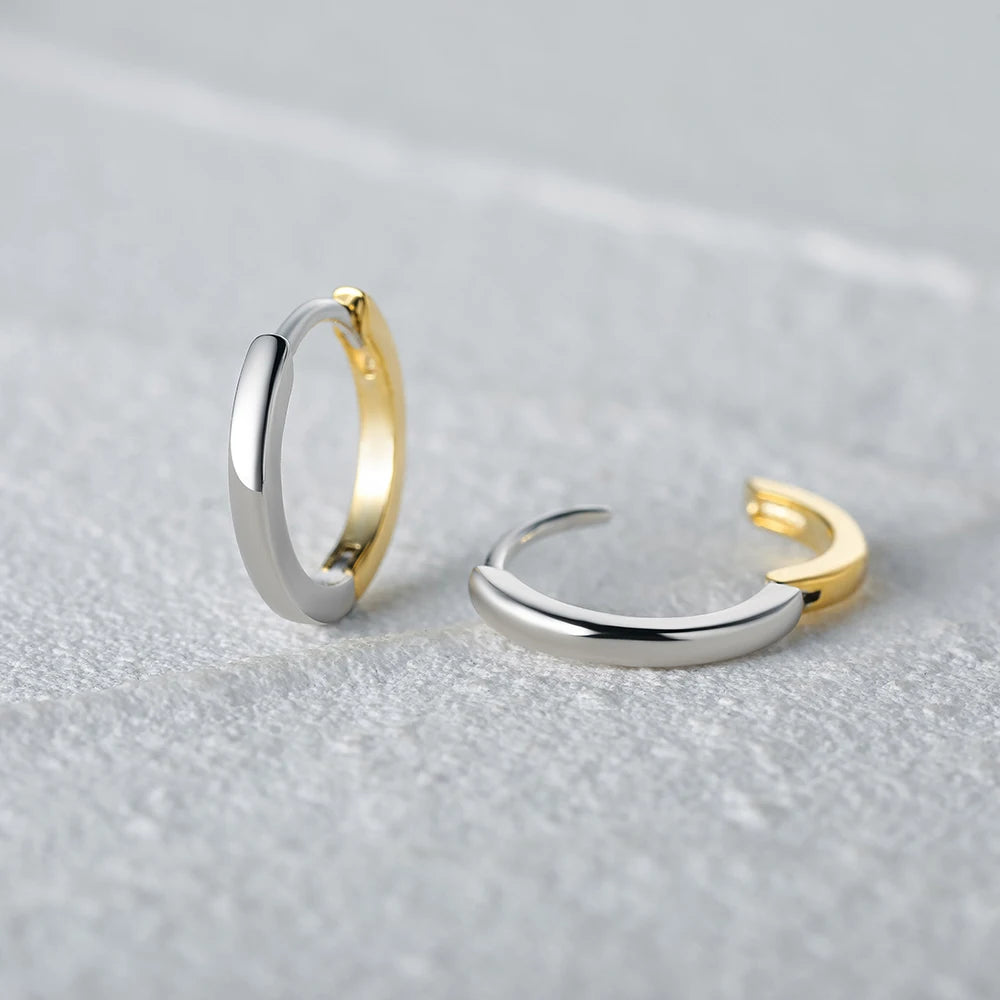Glossy Hoop Earrings