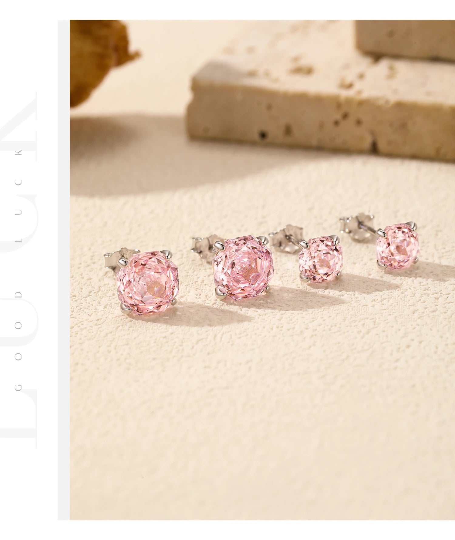 Polygon Multi-Color Rose Cut Cubic Zirconia
