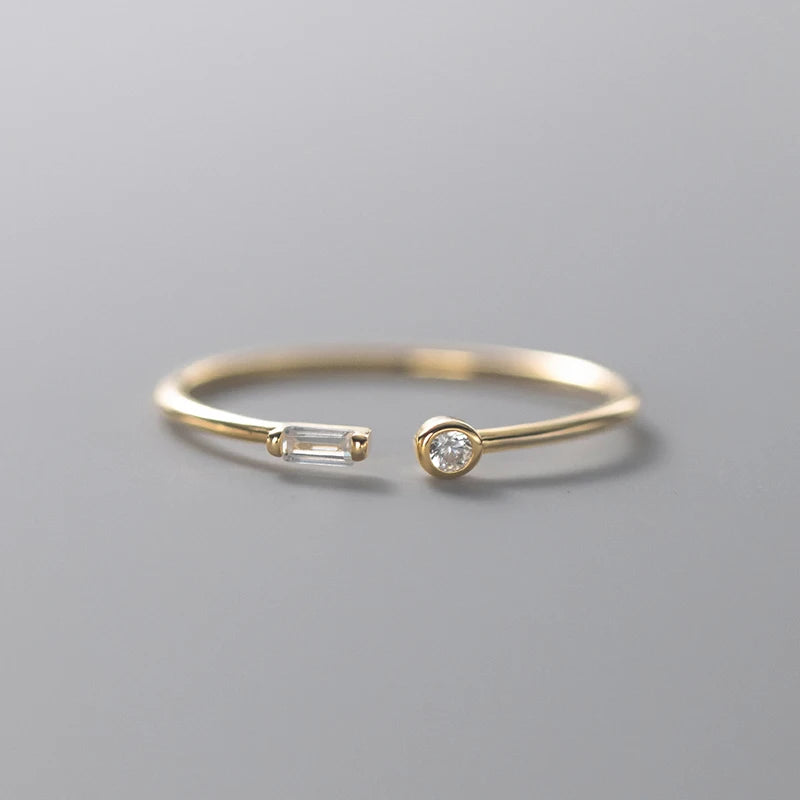 Silver Simple Thin Ring