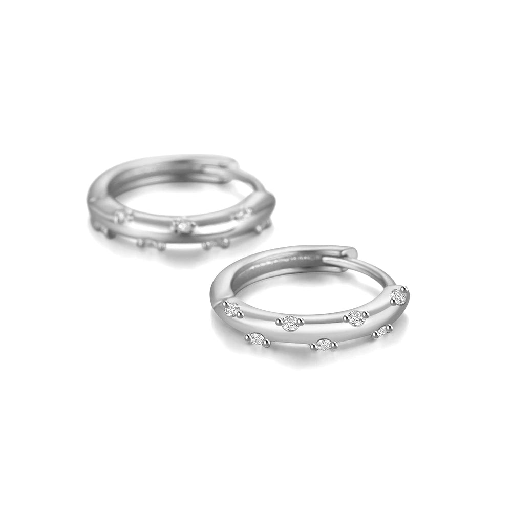 Glossy Hoop Earrings