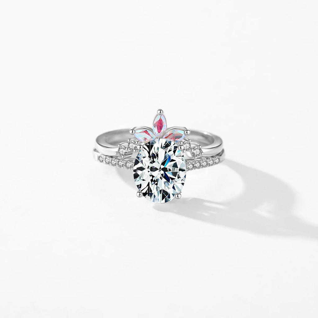 Oval Cut Zircon Ring