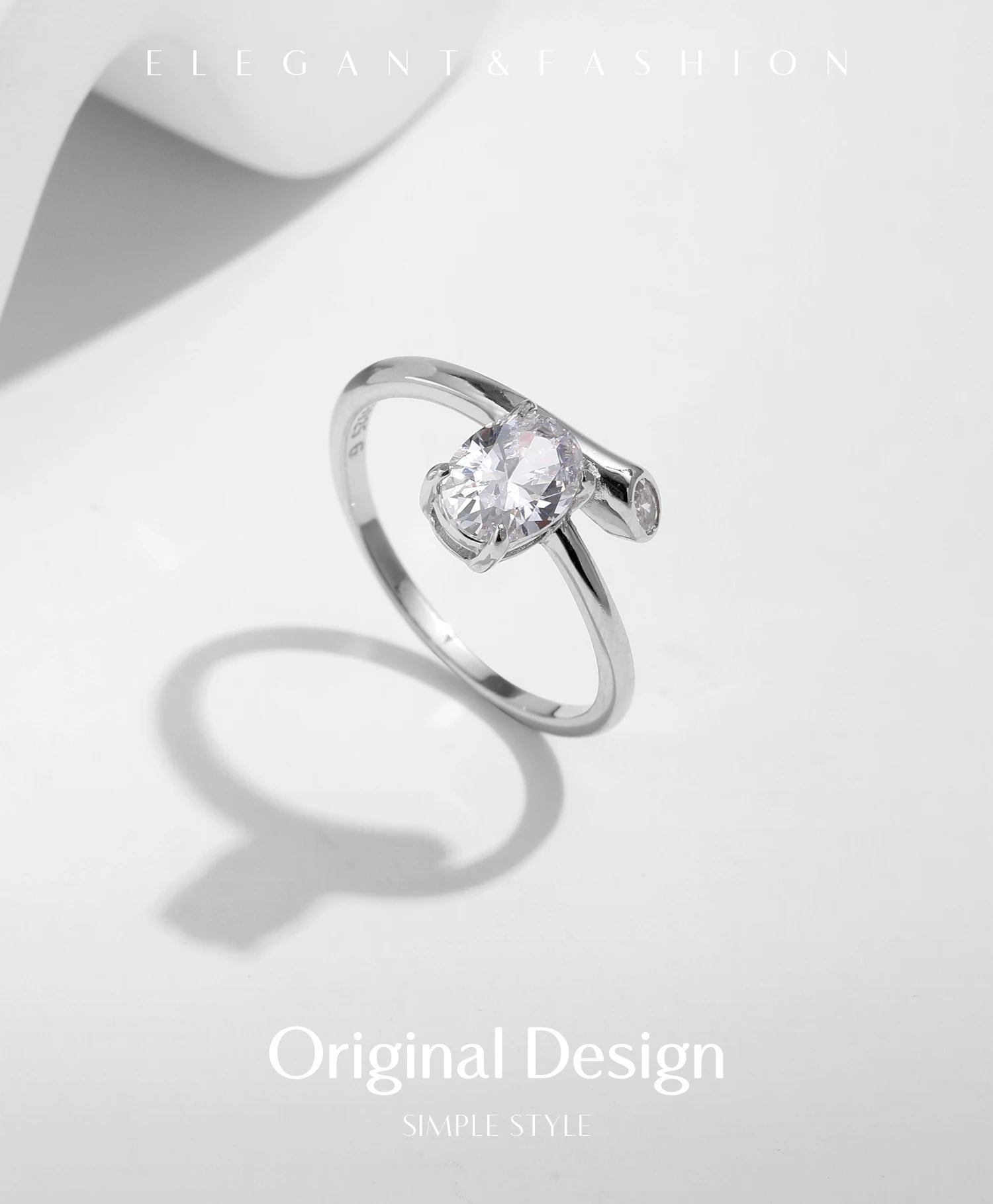 Irregular Oval Ring