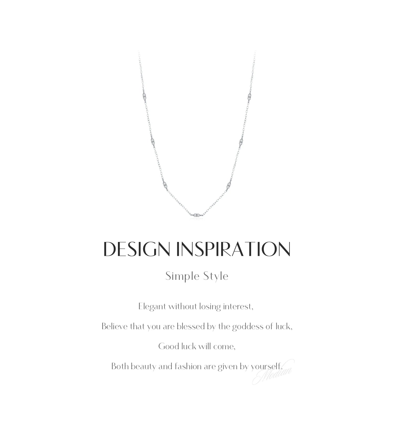 Collier ras du cou simple 