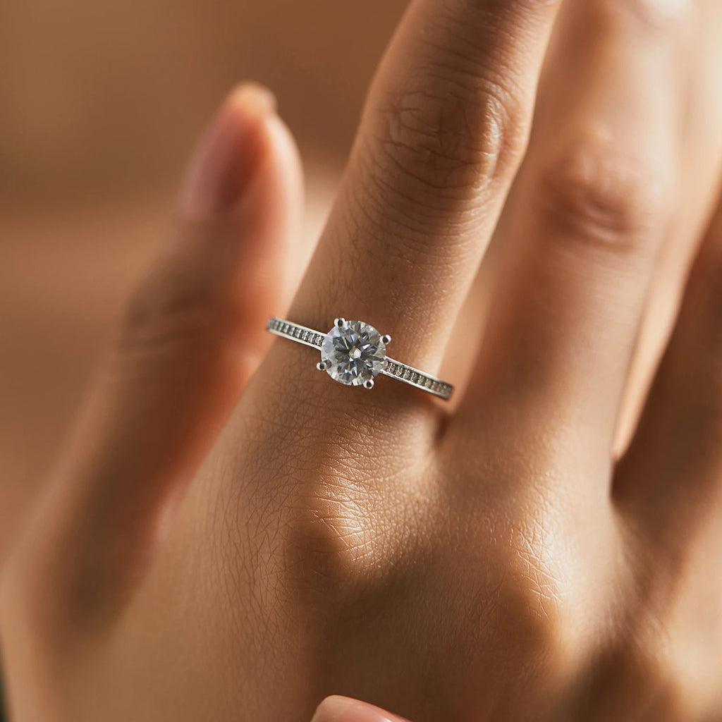 Moissanite Ring
