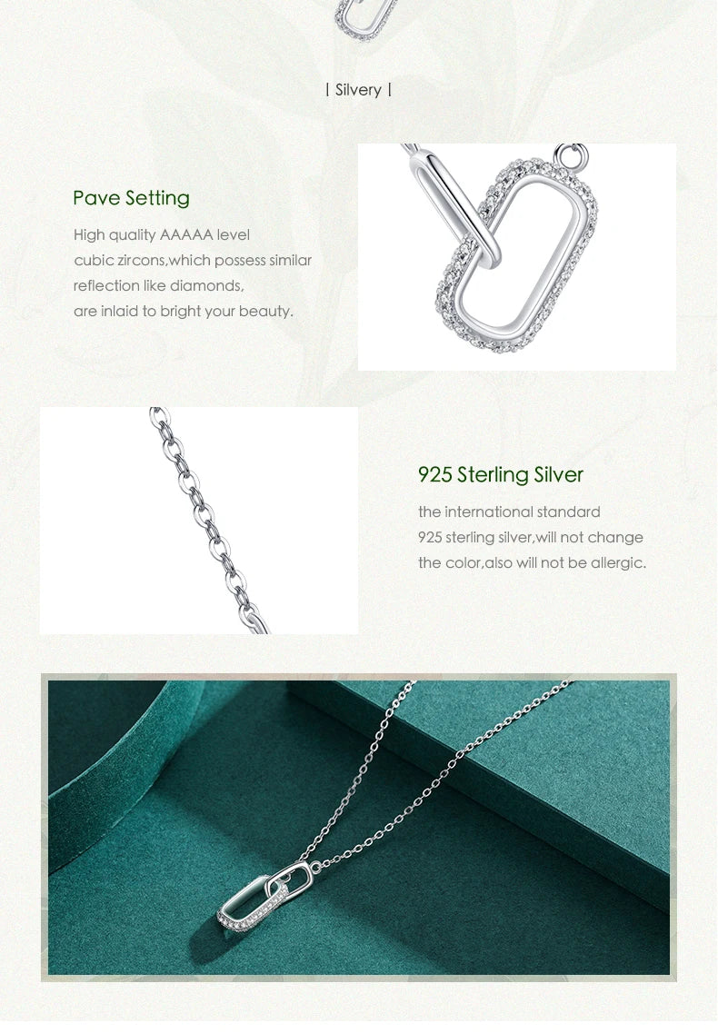 Collier cadenas romantique 