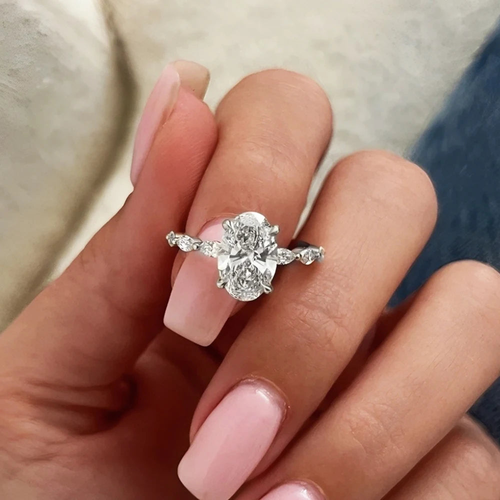Moissanite Ring - Athena Ring